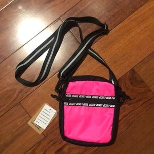 Mini Vans crossbody neon pink bag